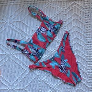 Zebra detail bikini
